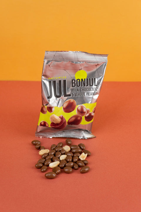 Jul Bonjul Sütlü Çikolata Kaplı Yer Fıstığı Draje, 80G