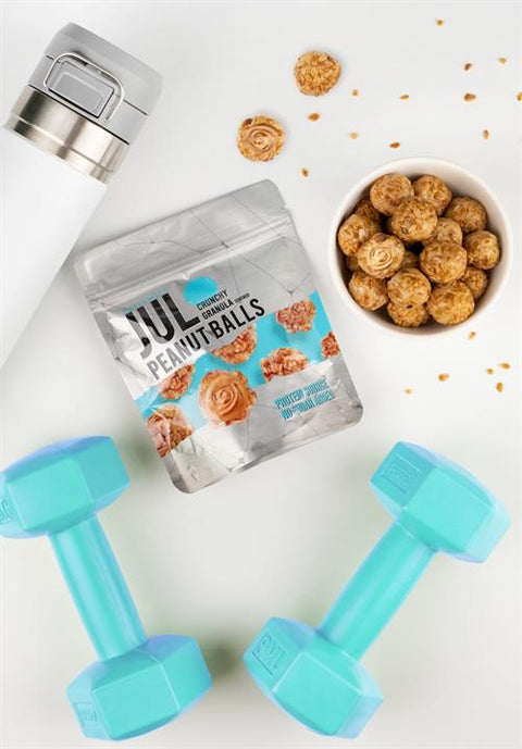 Jul Çıtır Granola Kaplı Yer Fıstığı Topları, 90G x 3 Adet