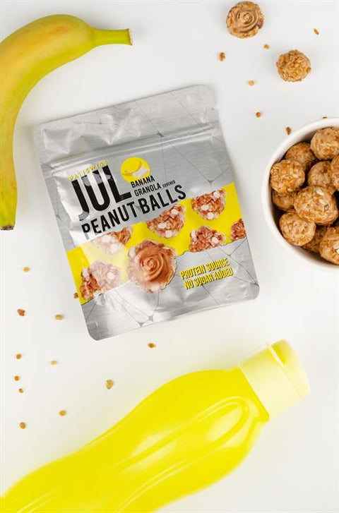Jul Muzlu Granola Kaplı Yer Fıstığı Topları, 90G x 3 Adet