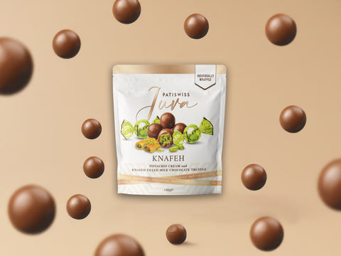 Juva Antep Fıstığı Ve Künefe Dolgulu Sütlü Çikolata, 100G