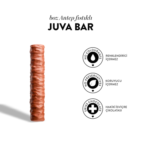 Juva Antep Fıstığı ve Kadayıflı Dubai Çikolatası Bar, 30G