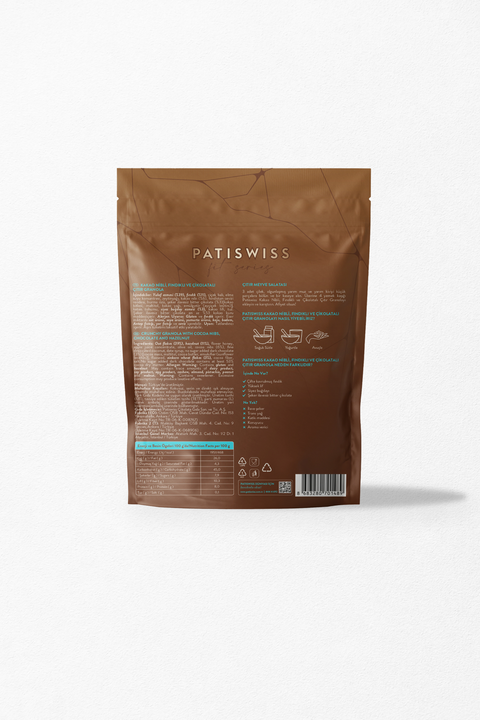 Kakao Nibli, Fındıklı, Çikolatalı Granola, 200G