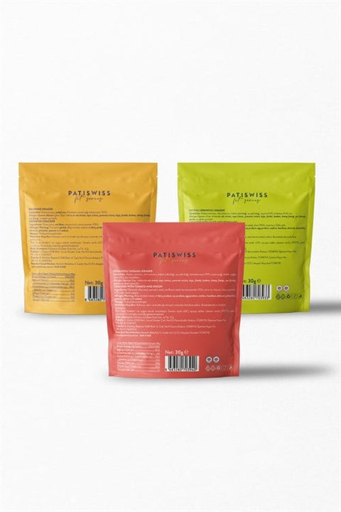Karışık Kraker Set, 30G X 3 Adet