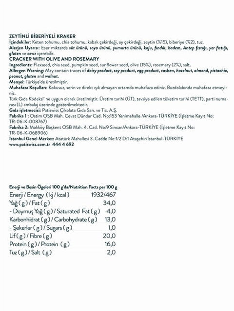 Karışık Kraker Set, 30G X 3 Adet