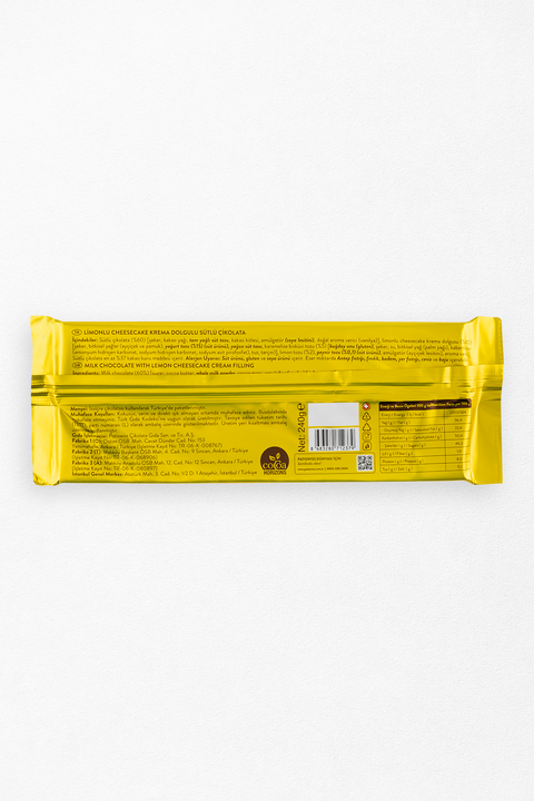 Limonlu Krema Dolgulu Sütlü Çikolata, 240G