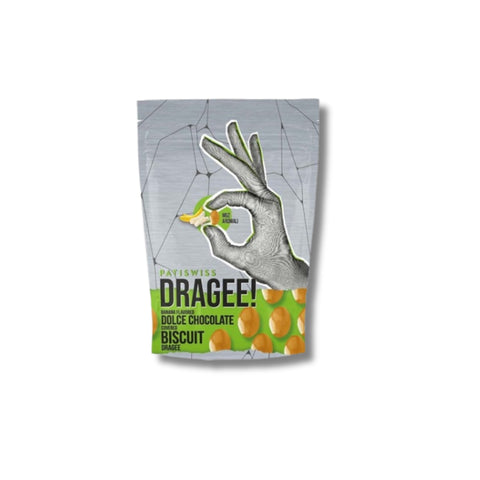 Muz Aromalı Dolce Çikolatalı Bisküvi Draje, 120G