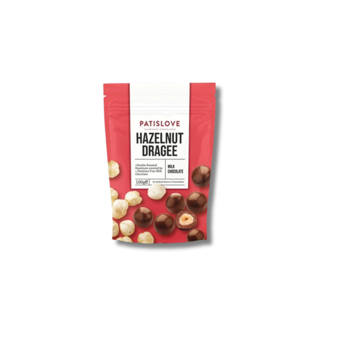 Patislove Sütlü Çikolatalı Fındık Draje, 100G