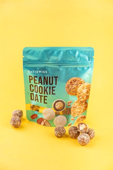 Peanut Cookie Date Yer Fıstığı Hurma Topu, 90G