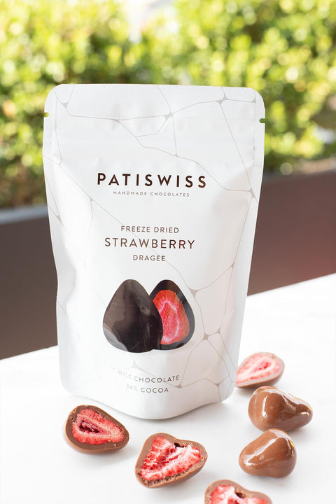 Sütlü Çikolatalı Çilek Draje, 80G