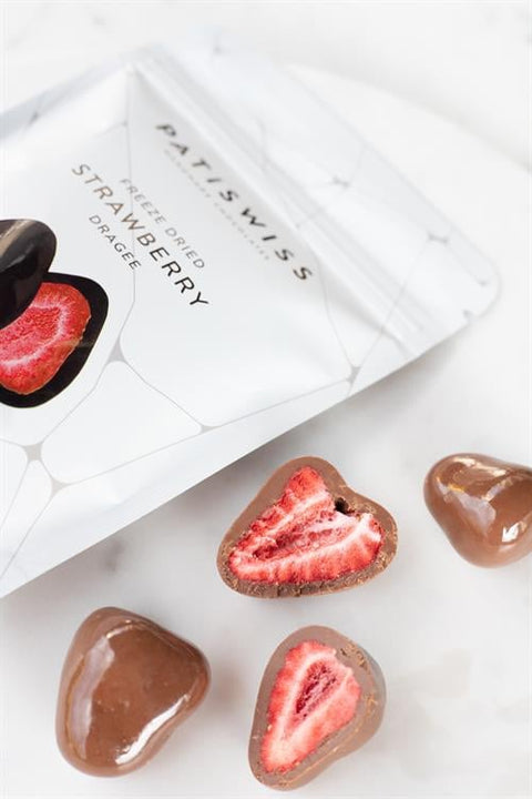 Sütlü Çikolatalı Çilek Draje, 80G