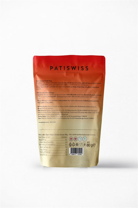 Sütlü Çikolatalı Fındık Draje, 80G