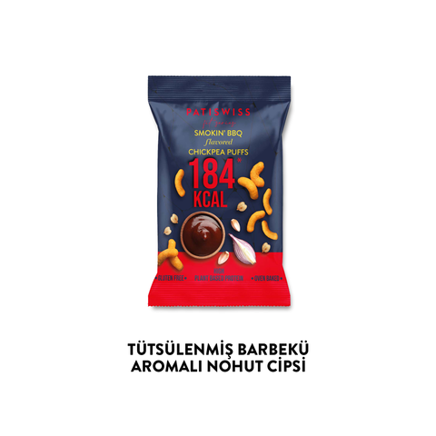 Tütsülenmiş Barbekü Aromalı Nohut Cips, 50G