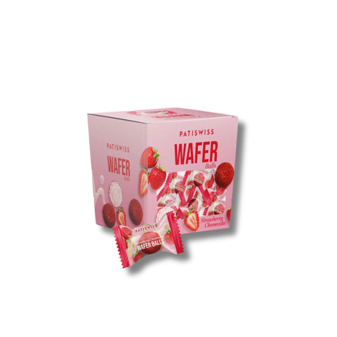 Wafer Çilekli Yoğurt Kaplamalı ve Dolgulu Gofret, 150G