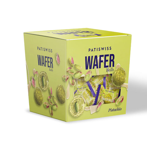 Antep Fıstığı Kreması Kaplamalı ve Dolgulu Wafer Gofret, 150G