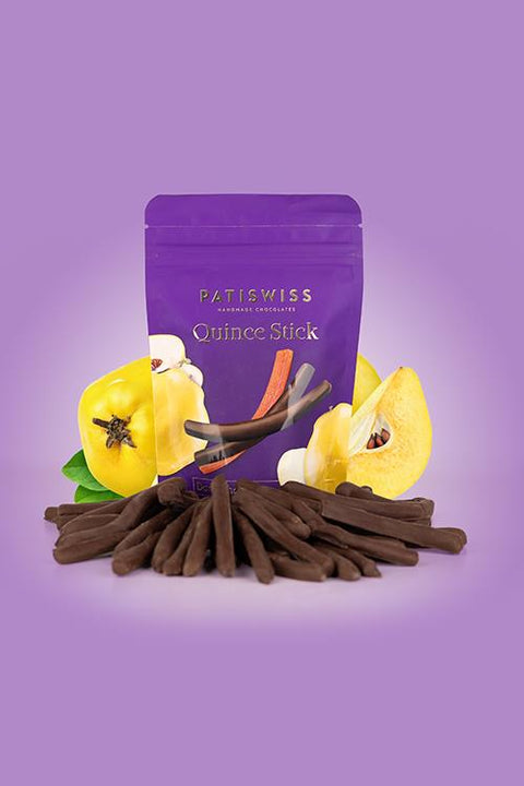 Bitter Çikolatalı Ayva Çubukları, 80G