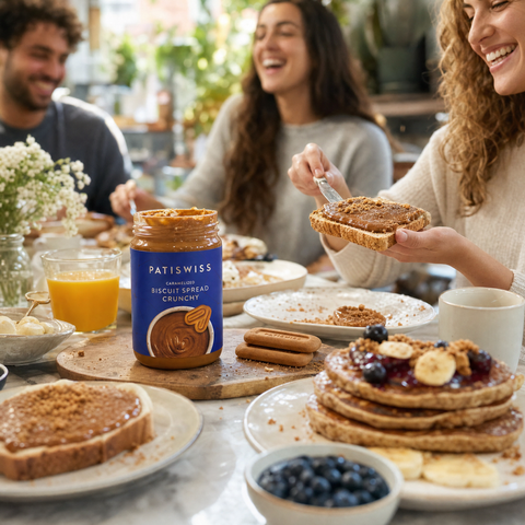Karamelize Bisküvi Kreması Crunchy 370G x 3 Adet
