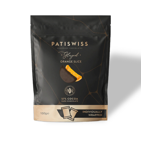 Glazed İkramlık Tek Tek Paketli Portakal Dilimi, 150G