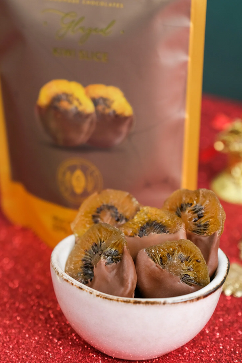 Glazed Sütlü Çikolatalı Kivi Dilimi, 80G