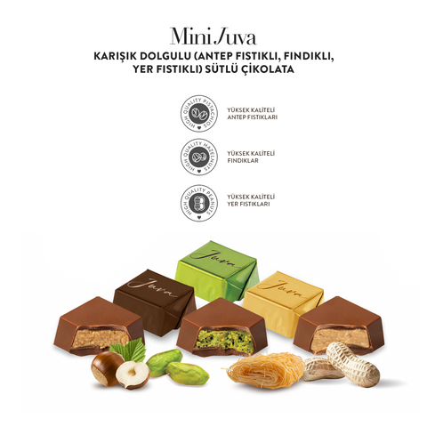 Juva Karışık Dolgulu Sütlü Çikolata, 250G