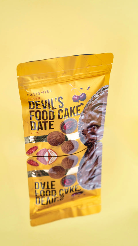 Kakao Kaplı Vişne Sosu Dolgulu Hurma Topu 90g x 3 Adet