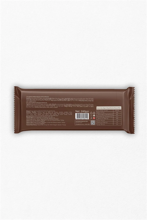 Kakao Krema Dolgulu Sütlü Çikolata, 240G