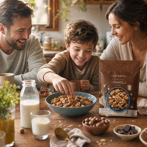 Kakao Nibli, Fındıklı, Çikolatalı Granola, 200G