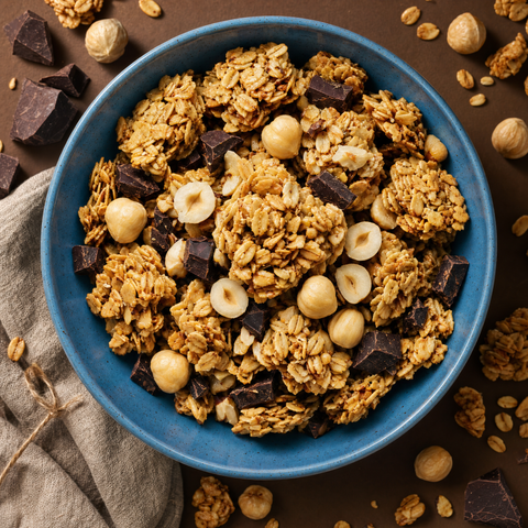 Kakao Nibli, Fındıklı, Çikolatalı Granola, 200G