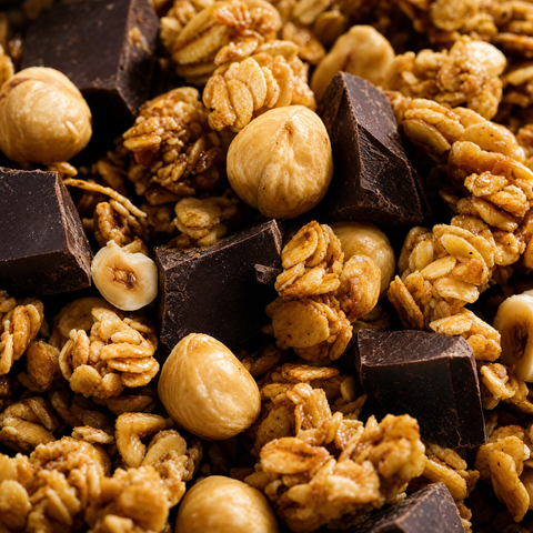Kakao Nibli, Fındıklı, Çikolatalı Granola, 200G