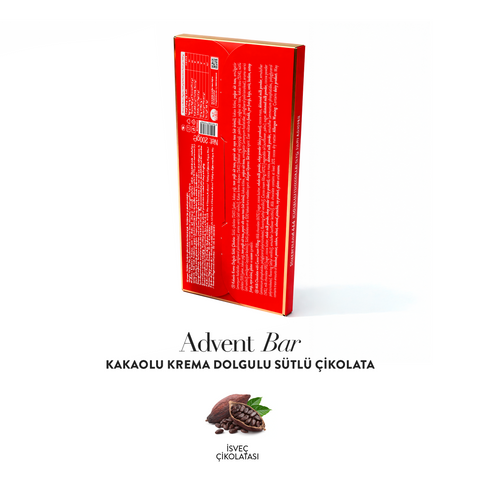 Kakaolu Krema Dolgulu Sütlü Çikolata, 200G