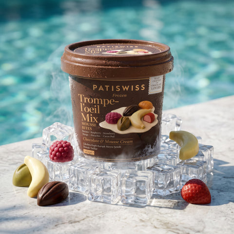 Frozen Trompe-l'oeil Mix Mousse Bites, 140G