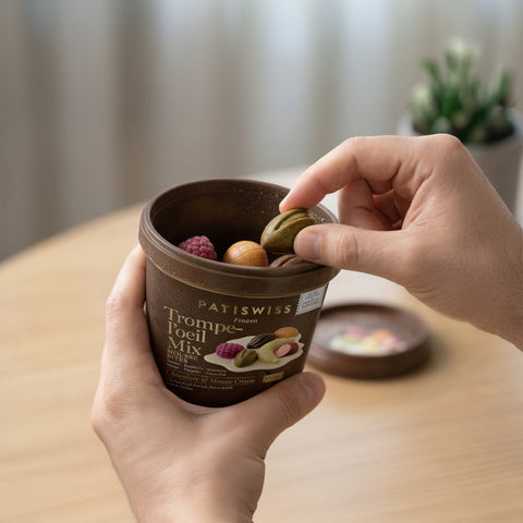 Frozen Trompe-l'oeil Mix Mousse Bites, 140G