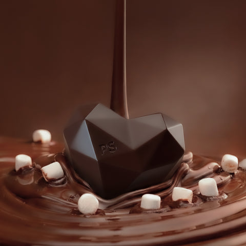 Patislove Heart Chocolate Bomb – Marshmallow Dolgulu Kalp Sıcak Çikolata, 35G