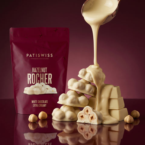 Rocher Beyaz Çikolatalı Fındıklı 80g
