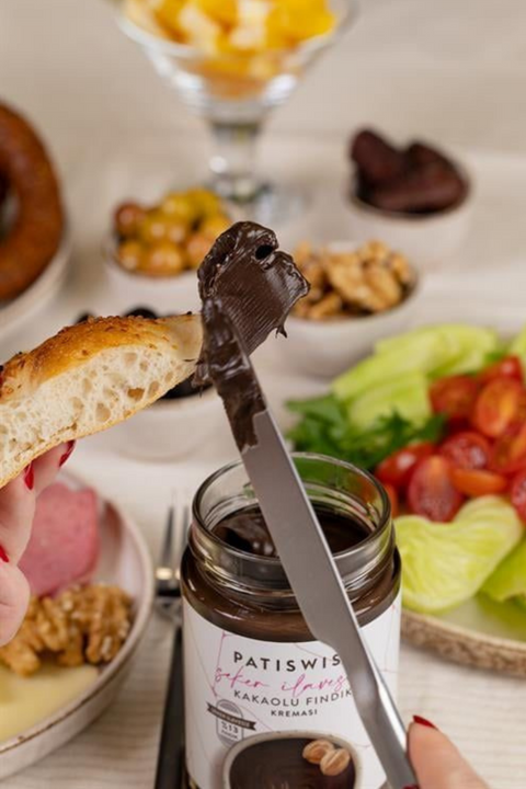 Şeker İlavesiz Kakaolu Fındık Kreması 330g