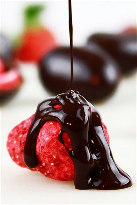 Şeker İlavesiz Bitter Çikolatalı Çilek Draje Set 80g x 3 Adet