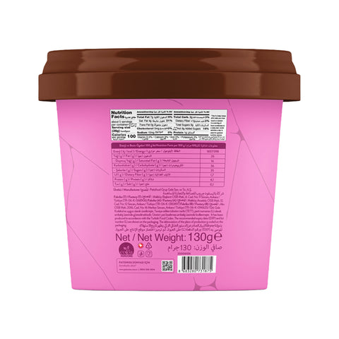 Sütlü ve Beyaz Çikolata Kaplı Donmuş Frambuaz, 130G
