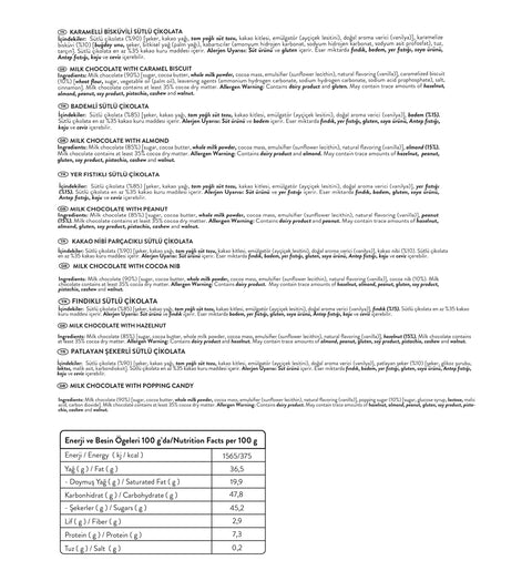 Yılbaşı Takvim Çikolatası 310g